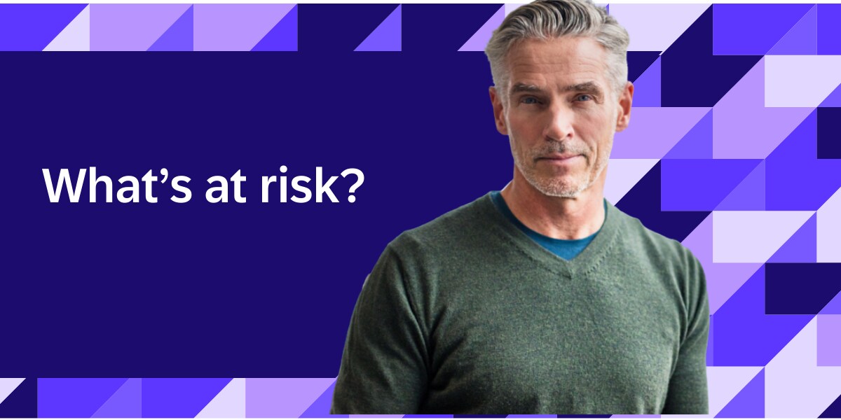 risk manager in grey jumper