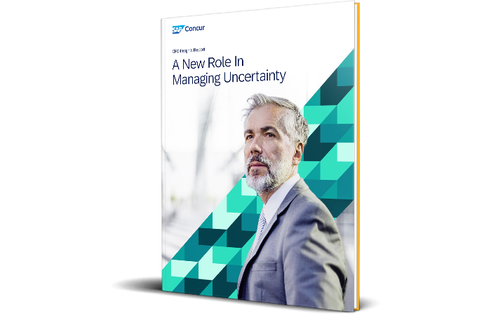 CFO looking into distance 