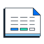 sheet of paper with lists