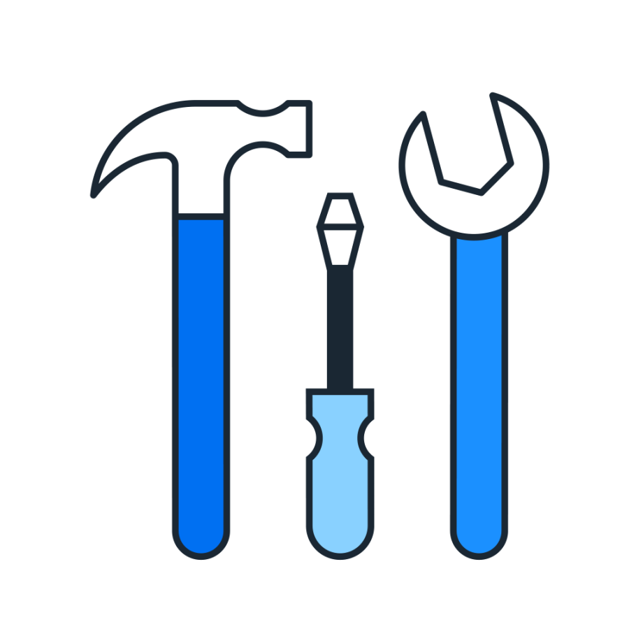 Tools pictogram