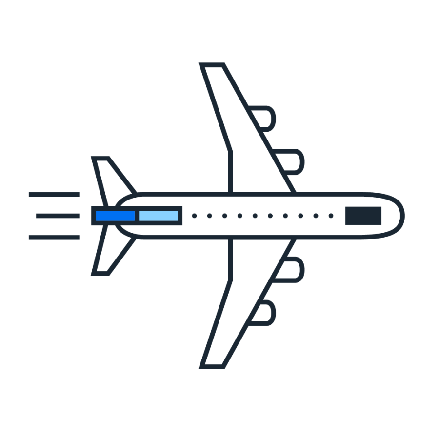Plane pictogram